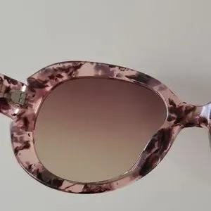 kate spade Uma Oversize Tortoise Shell Sunglass Kate Spade Amara/S JAZ Black Blush Tortoise (55mm) – www  main image 3